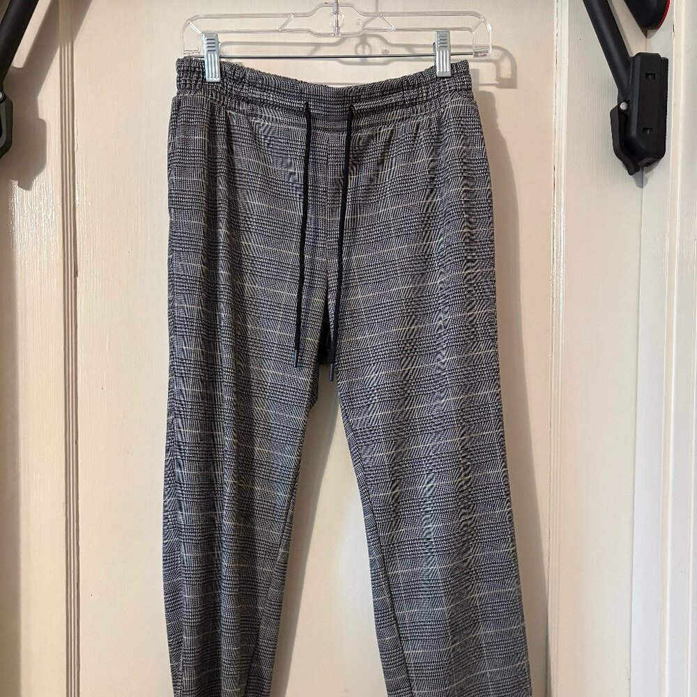 Plaid Casual Work Pants